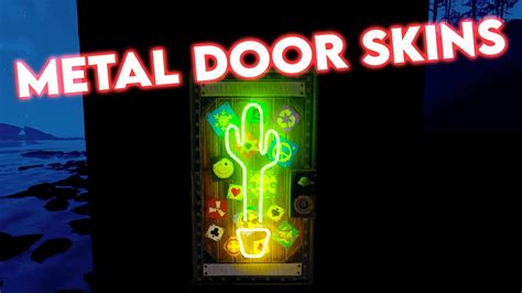 rust glowing sheet metal door|glow in the dark rust.